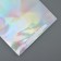 A packet for a cake with a square bottom, holographic, 30 x 30 x 30 cm