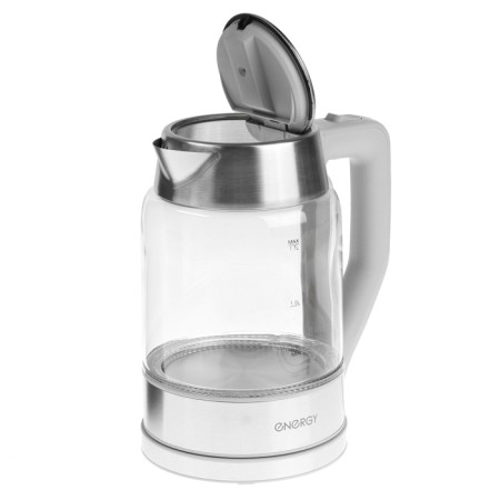 Electric kettle Energy E-206, glass, 1.7 l, 2200 watts, gray-7