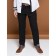 Pants for boys, height 158 ​​cm, black color