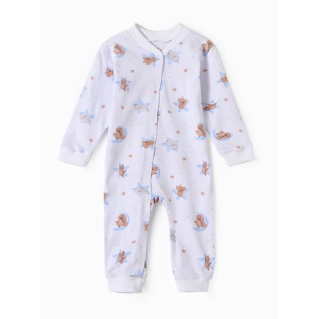 Combineson children with open legs "dream", milk/blue color, height 62