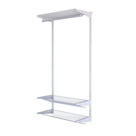 Wardrobe system "Ready -made solution No. 10" 65 x 45 x 192 cm, white-1