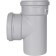 Sewer tee stout SKB-0016-111187, 110 x 110 mm, 87.5 °, silent