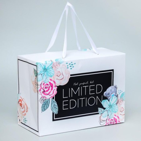 Package-Korobok, 20x28x13 cm "NOT Perfect, But Limited Edition", packaging, me to you-1