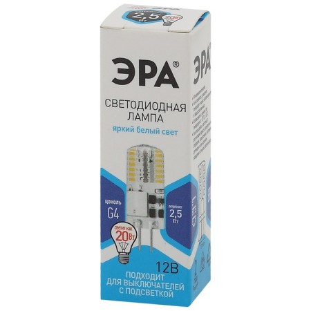 LED LED era Standard "Capsula", 2.5 W, G4, 200 lm, 4000k, glow of white-2