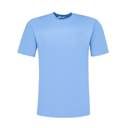 T -shirt male, blue color/print mix, size m-6