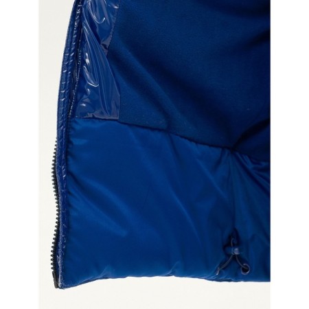 Coat for girls, height 110 cm, blue color-7