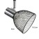 Madoka Lamp 4x60W E14 Black/Chrome 80x10x19.5cm
