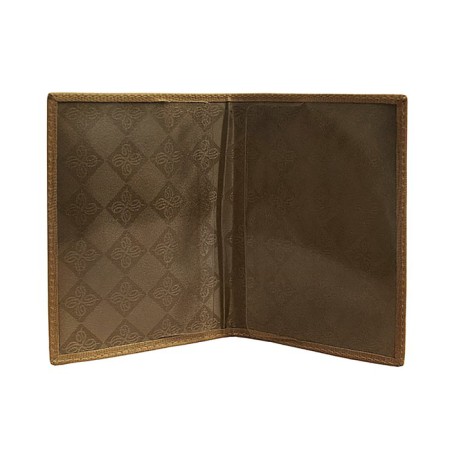 Cover for passport, beige color-2