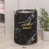 Basket Besnaya textile shares "Marble", 35 × 45 cm, black color