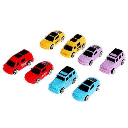 Parking "City", with an elevator, 5 levels, 8 cars, light and sound effects-17
