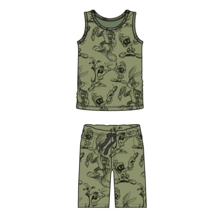Pajama for the boy PlayTode: T -shirt and shorts, height 146 cm-2