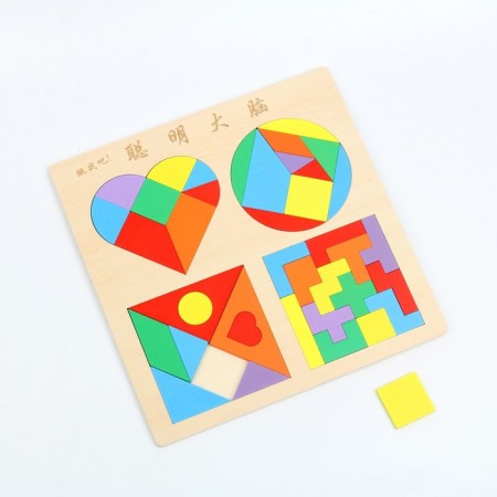 Children's puzzle "Collect yourself", 30 × 30 × 0.7 cm-1