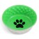 The bowl of a weighted embossed, with a silicone base, green, 600 ml