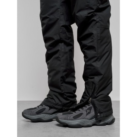 Semi -combinezone ski insulated male winter, size 50, black color-16