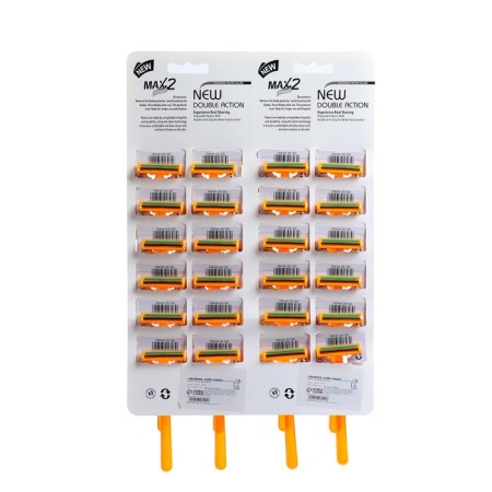 Set of disposable razor 24 pcs 2 blades-1