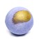 Bombing for a bath, purple, with a gold strip, 110 g