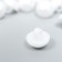Buttons plastic for creativity on the leg "mother of pearl" set 25 pcs 1.15x1.15 cm