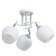 Ava chandelier 3he27 40W Belo-chromium 50x50x27 cm Bayerlux