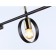 Suspended Ambrella Traditional Loft TR8229, E27, black color, bronze