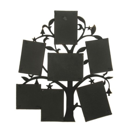 Photo frame in 7 photos 7x7 cm, 7x10 cm, 8x10 cm "Wish Tree" Bronze 36x31 cm-3