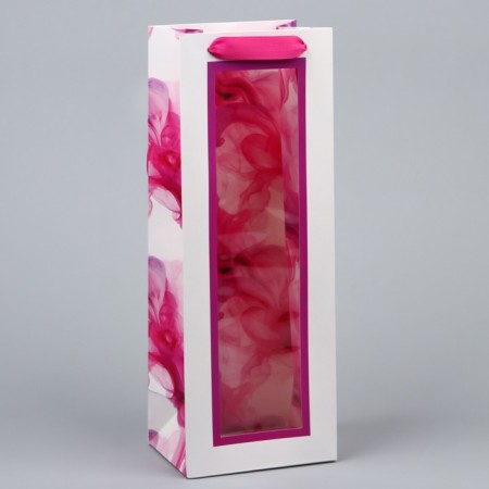 Gift package for a bottle, packaging, “On this day you can do everything!”, 36 x 13 x 10 cm-1