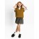 Vest for girls, height 140 cm, yellow color