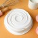 Form for baking and mousse desserts Konfinetta "Croilus", silicone, 20 × 5 cm, white color