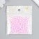 Glass 8/0 "Marshmallow. Matte. Lilac powder" 10 g