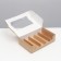 The box is folding, under 5 eclairs, craft, 25 x 15 x 6.6 cm
