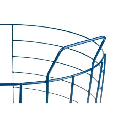 Infinity basket, metal, 46.3x36.9x40.6 cm, blue color-3