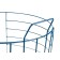 Infinity basket, metal, 46.3x36.9x40.6 cm, blue color