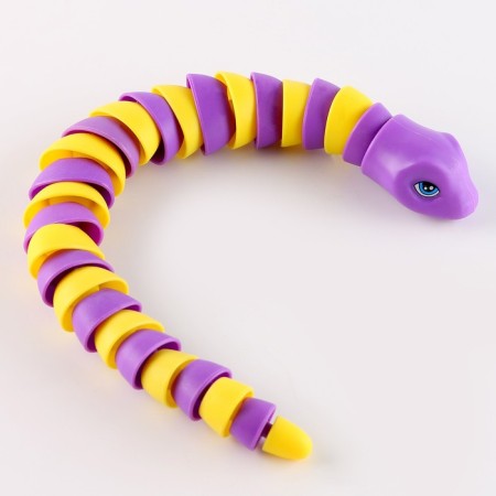 Developing toy "Snake", Mix colors