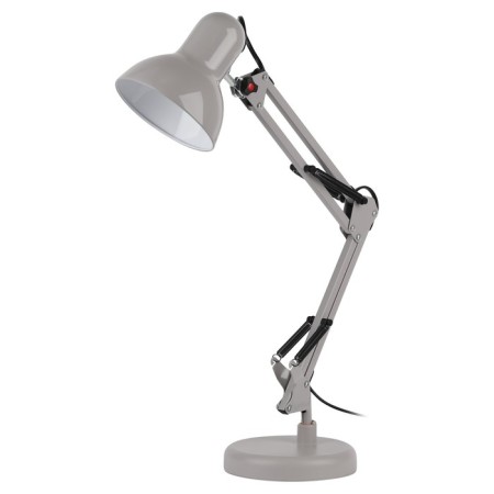 The desktop lamp N-214-E27-40W-GY E27 with the base of gray-7