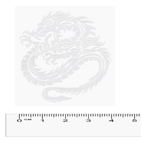Schildik Metalloplastics SW "Dragon", sticker, 40*50 mm, SNO.171