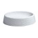 Crimp soap dish, white color
