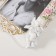 Photo frame Polystone 10x15 cm "Angels" white, rhinestones 24x16.5 cm