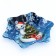 New Year. Glass plate "Good luck in the new year", 19.5 cm