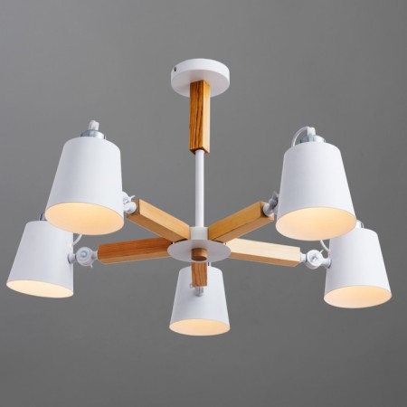 OSCAR 44 cm chandelier, D 75 cm, 5x40W E27-1