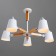 OSCAR 44 cm chandelier, D 75 cm, 5x40W E27