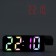 Clock - Electronic desk an alarm clock with a projection on the ceiling, thermometer, calendar, USB