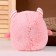 Soft toy "Monster", 19 cm, pink color