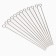 A set of skewers for barbecue, metal, 12 pcs, 35 cm