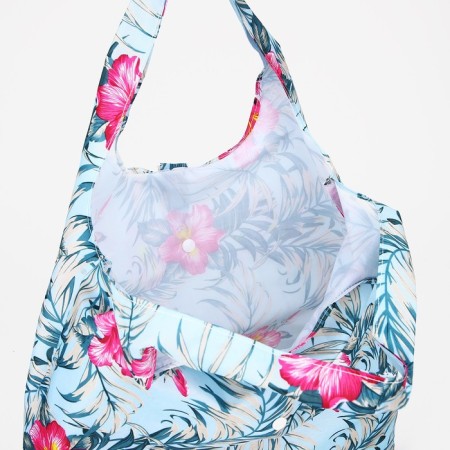 Permanent bag on the button, the color is blue-3