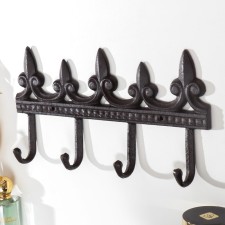 Hooks decorative cast iron 