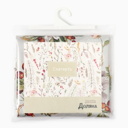 The tablecloth "Flower day" is 145x220 cm, 100% p/e-8