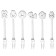 A set of Guzzini Cutlery Guzzini Love, 6 pcs