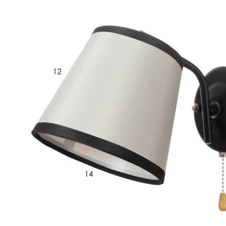 Bra 2728/1 E27 40W Black Chroma-4
