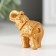Souvenir Polystone "Golden Elephant" mix 2.2x5x4.5 cm