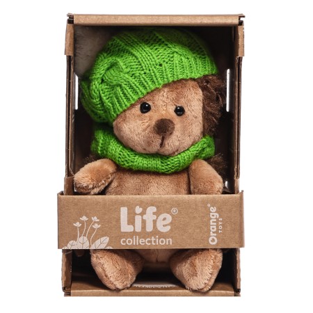 Soft toy "Hedgehog Kolunchik: Fun walking", 15 cm-7