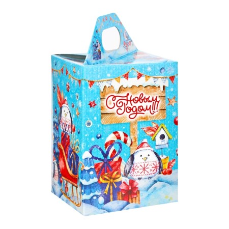 New Year. New Year's set of sweets "Bird town", 240 g-1